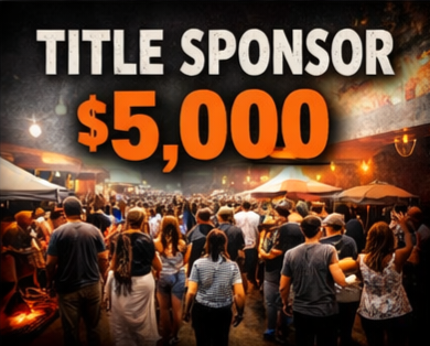 Title Sponsor – $5,000 Tier