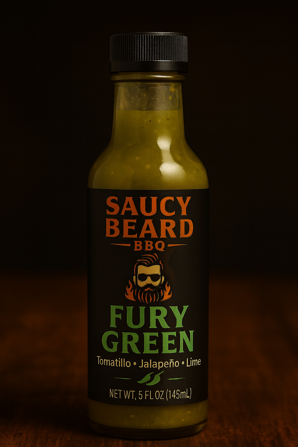 Fury Green Verde-Style Hot Sauce | Saucy Beard BBQ
