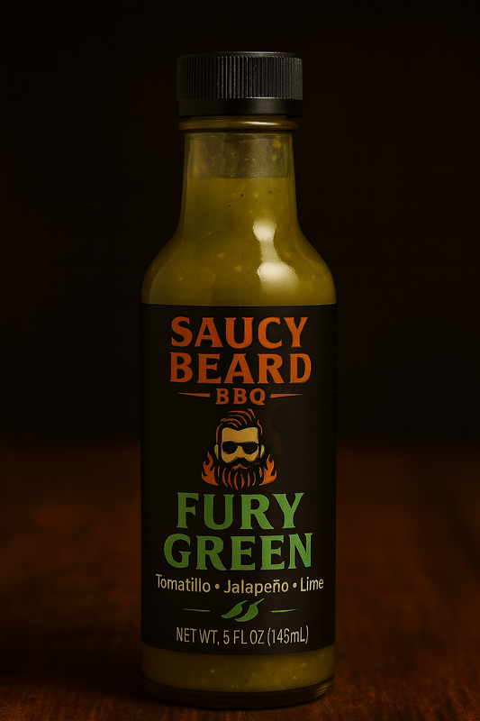 Fury Green Verde-Style Hot Sauce | Saucy Beard BBQ