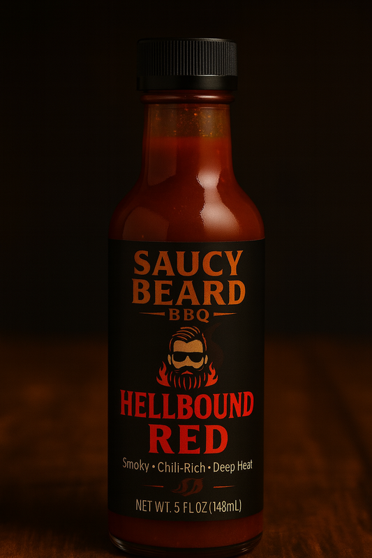 Hellbound Red Chile Hot Sauce | Saucy Beard BBQ
