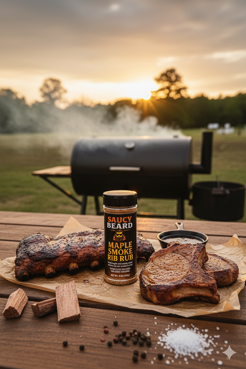 Maple Smoke Rib Rub