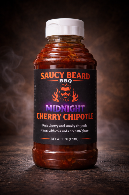 Midnight Cherry Chipotle BBQ Sauce – 16oz